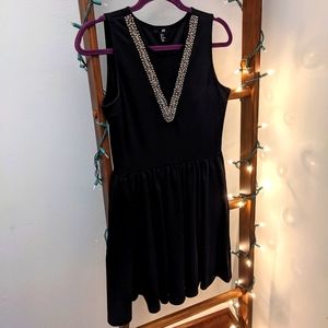 H&M Sleeveless Beaded Party Dress (S)